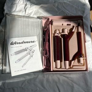 Vintage Windmere Gentle Trio Curling iron set